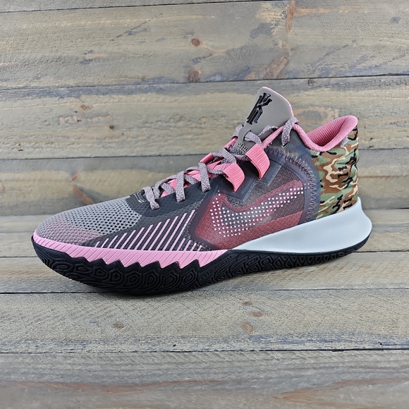 Nike Kyrie Flytrap V Moon Fossil Pink Camo Men's Basketball Shoes - Picture 3 of 12